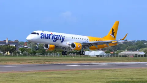 BBC Aurigny jet