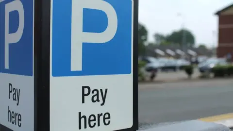 Pay and Display sign