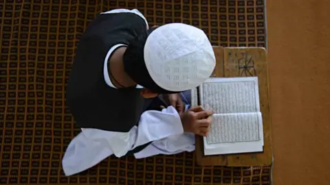 Getty Images A Muslim child in India