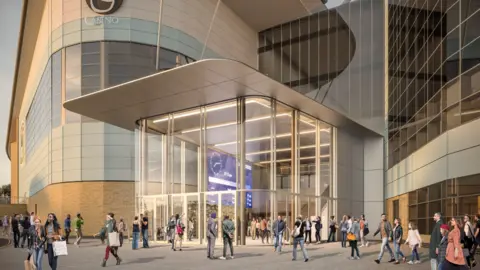 Ricoh Arena Artist impression of the venue
