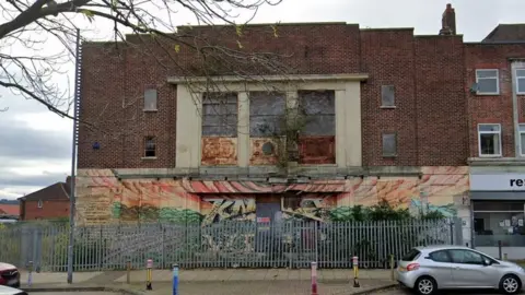 Google Old Filwood Broadway cinema in Knowle West