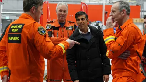 PA Media coastguard meeting