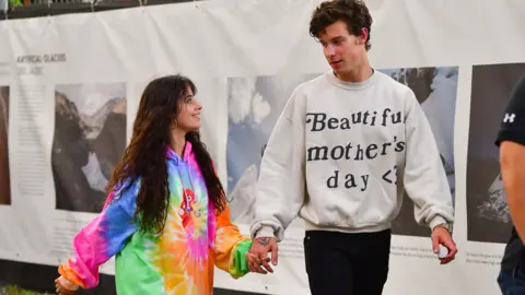 Getty Images Camila Cabello and Shawn Mendes