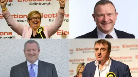 PA/SNP Joanna Cherry, Drew Hendry, Ian Blackford and Tommy Sheppard