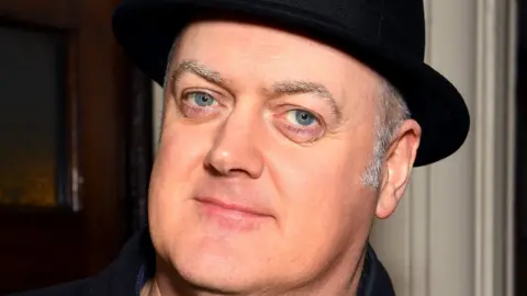 Getty Images Dara O'Briain presents the topical comedy TV show Mock the Week