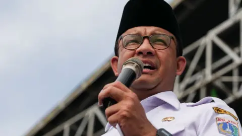 Getty Images Image shows current Jakarta governor Anies Rasyid Baswedan