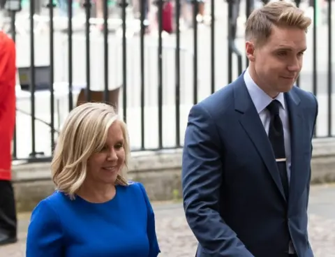 Getty Images Lucy and Timothy Hawking