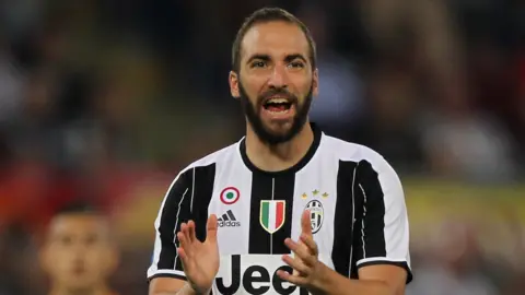 Juventus and Argentine striker Gonzalo Higuain