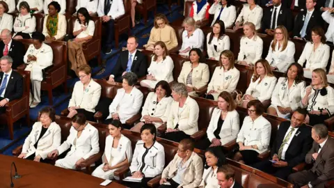 Getty Images Women in white