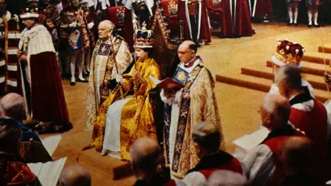 Universal History Archive Coronation of Queen Elizabeth