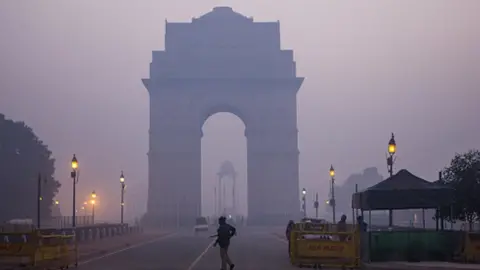 Getty Images Delhi pollution