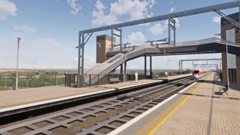 Network Rail Station plan