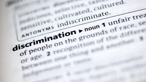 Getty Images dictionary definition of word Discrimination