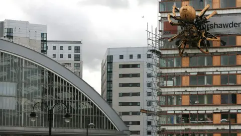 Getty Images A giant spider