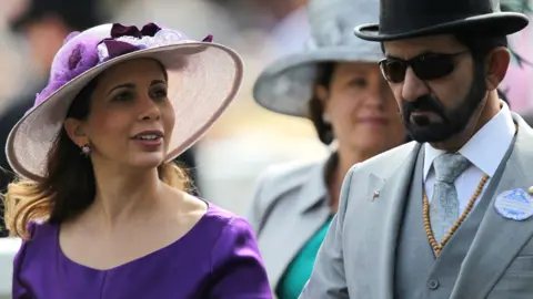 Princess Haya and Sheikh Mohammed at Royal Ascot in 2011