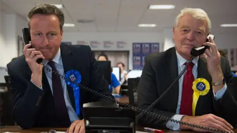 AFP/Getty Images David Cameron and Paddy Ashdown