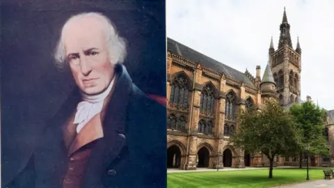 Glasgow University/Getty James Watt & Glasgow Uni