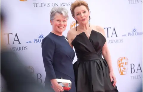 Getty Images Imelda Staunton and Lesley Manville