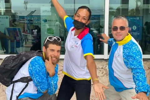 Shardea Arias de la Cruz Elliot Loonstra, Shardea Arias de la Cruz and Luciano Mazzeo