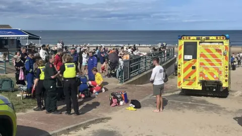 Michael Dobinson/Northerly Swell The rescue scene