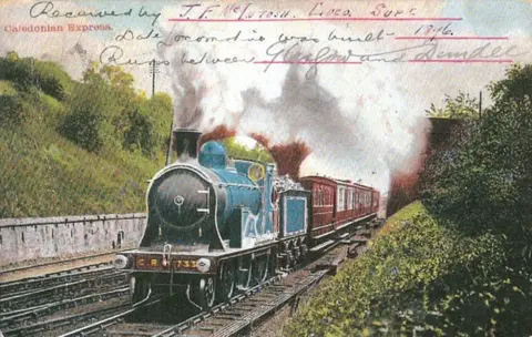 John Tingey Card successfully sent to train driver