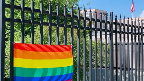 U.S. Embassy Raises Rainbow Flag on May 17 for International Day