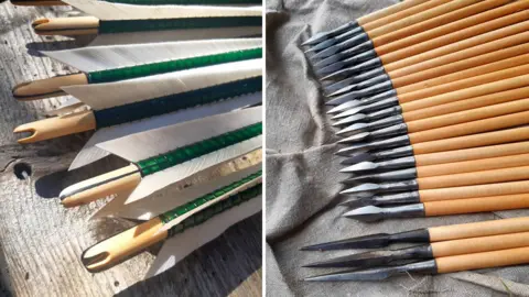 Will Sherman/medievalarrows.co.uk Handmade arrows and arrow heads