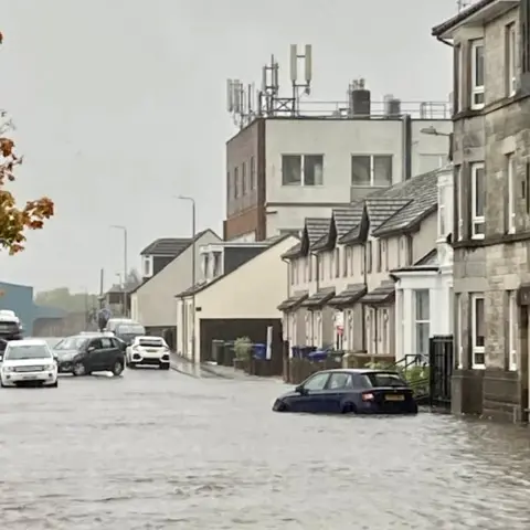 Angharad Lewis Flooding in Johnston