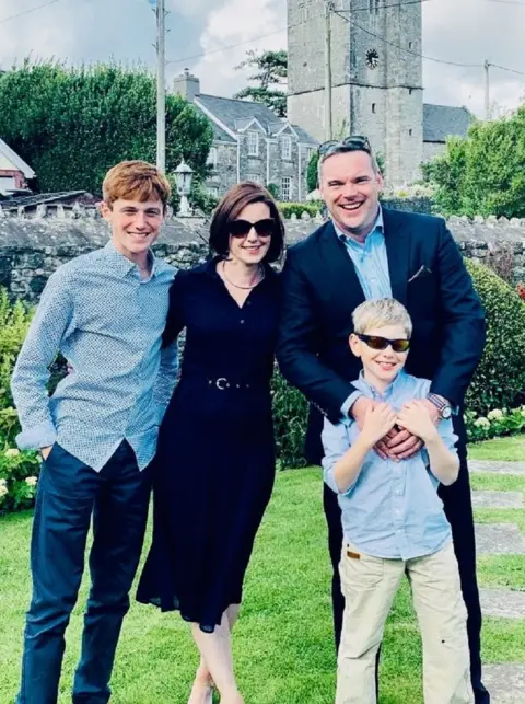 Mathew O'Toole Mr O'Toole and family