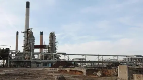 Coryton oil refinery in 2016