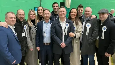 Rochdale by-election Dave Tully and supporters