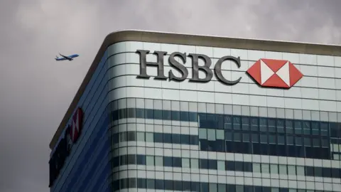 Getty Images HSBC headquarters in London