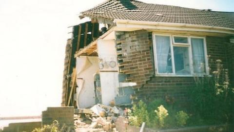 Coastal Erosion: The 'forgotten' Community Left To Fall Off A Cliff ...