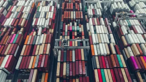 Getty Images Shipping containers