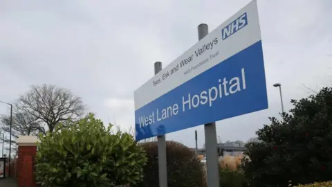 Sam Bonham The West Lane Hospital sign
