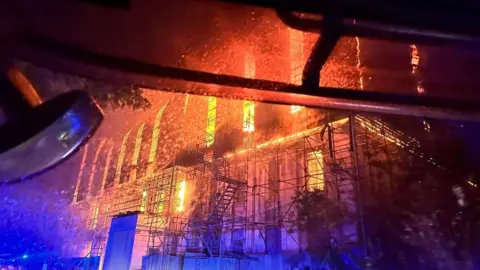 Ottery St Mary Fire Station Poltimore fire