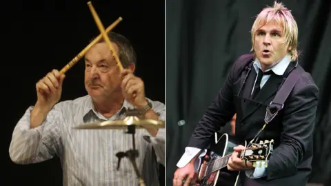 Getty Images Nick Mason and Mike Peters