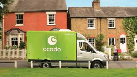 Ocado Ocado van