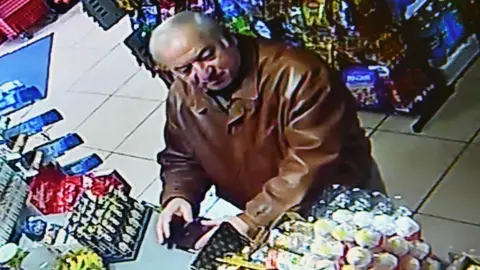 AFP/Getty Images CCTV of Sergei Skripal