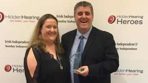 Derek Devoy In 2016, Derek was hailed as an "Unsung hero" at a Dublin awards ceremony