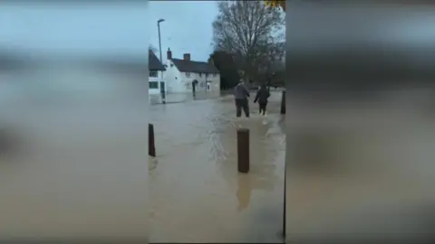 BBC Wolston flooding