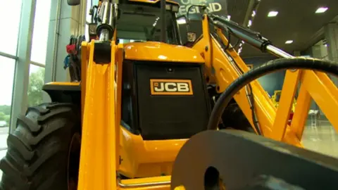 BBC A JCB digger