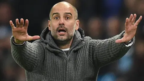 Manchester City manager Pep Guardiola