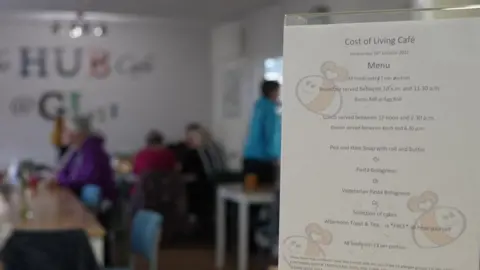 BBC News Cost of Living Cafe