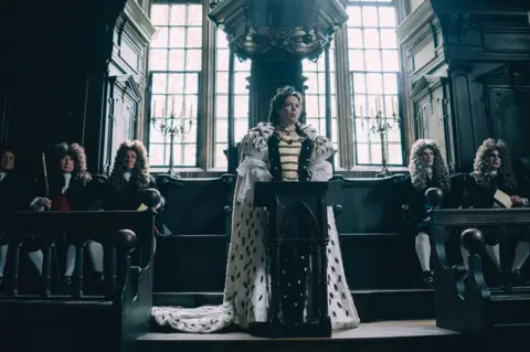 Atsushi Nishijima/Twentieth Century Fox Olivia Colman in The Favourite