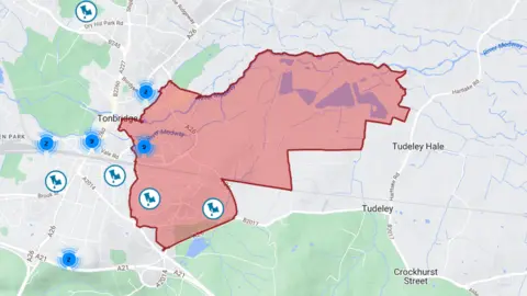 South East Water Water problems in Tonbridge