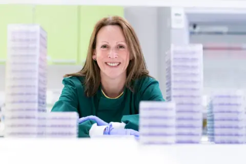 Professor Wendy Barclay Professor Wendy Barclay pictured in her laboratory at Imperial College London