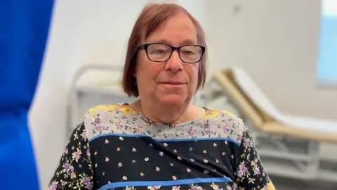 BBC Nesta Babbage, 73-year-old from Pill who is now self-injecting with Evenity