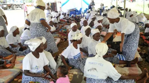 AFP Women in Peacebuilding Network activists in October 2017