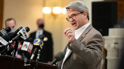 Getty Images Georgia's voting systems manager Gabriel Sterling